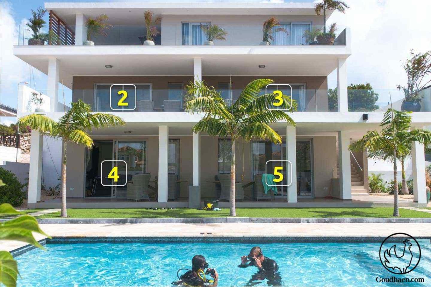 Goudhaen Luxury Private Apartments Jan Thiel Beach Exterior foto